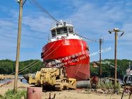 กระเป๋าอากาศแบบลมสําหรับเรือ โรงงานสร้างเรือ กระเป๋าอากาศสําหรับการกู้ภัยเรือ 1.5 X 10m 8 ชั้น