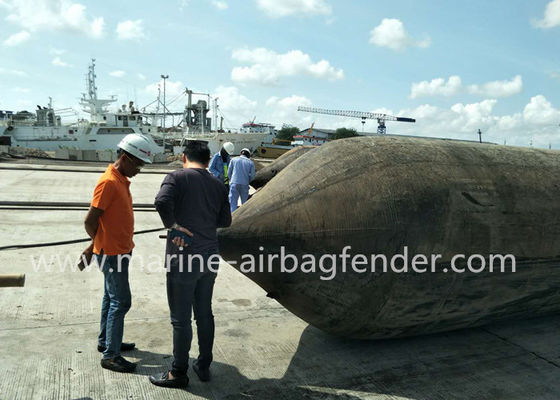 นวัตกรรมเรือเปิดตัวถุงอากาศสําหรับอุตสาหกรรมการสร้างเรือ
