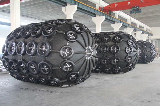 Marine Yokohama Pneumatic Fender Ultimate Protection Solution สําหรับโครงสร้างเรือ